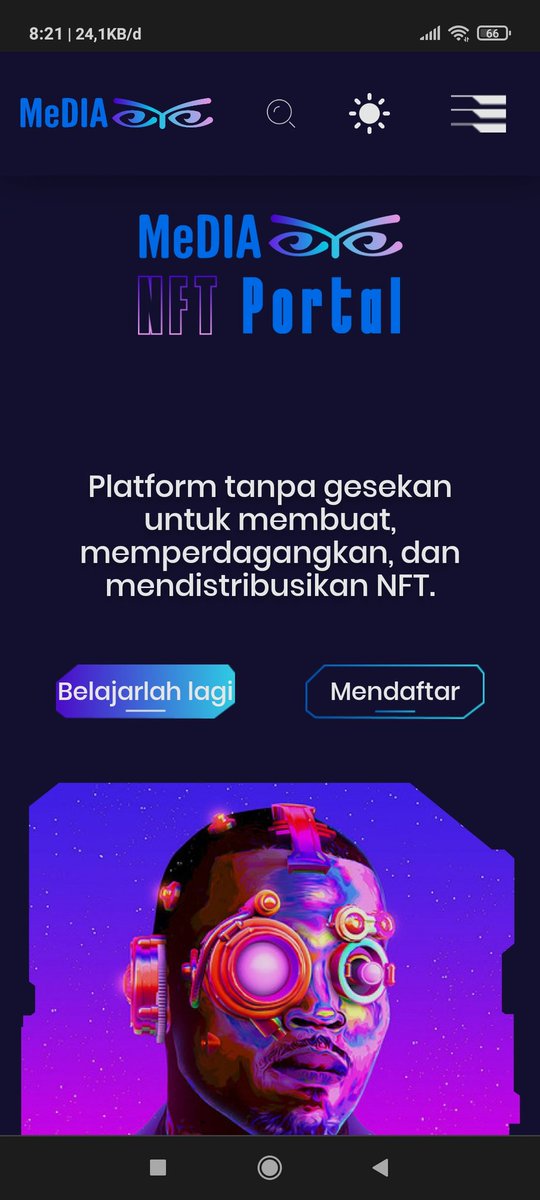 Media eye $EYE salah satu platform NFT terbaru dengan grafik yang bagus, salah satu projek yg bagus $NFA $DYOR