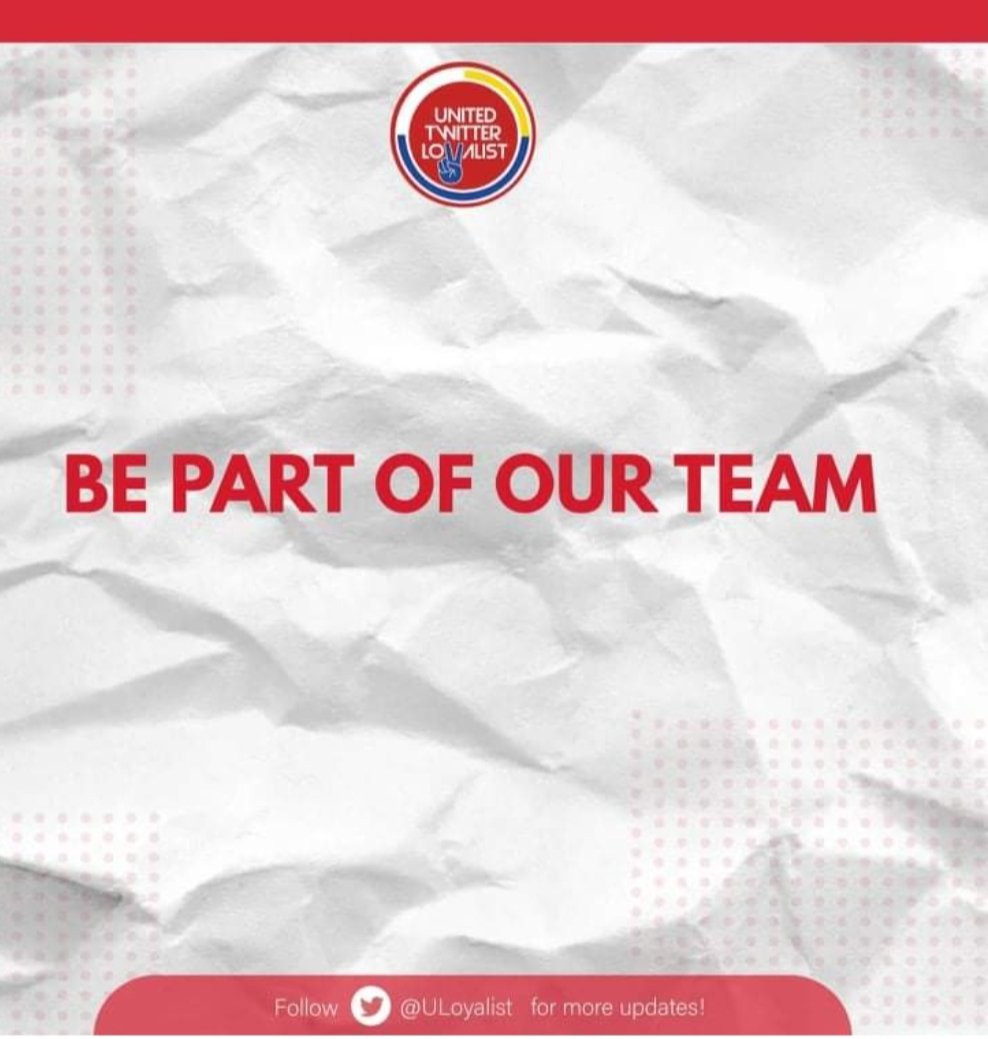 GarnetLOYALIST's tweet photo. ‼️ ANNOUNCEMENT ‼️

Hi Loyalist We are Looking for New Members po if You are interested to join us You can follow Me @GarnetLOYALIST and Mr. @ElvisLoyalist and Message Us for details.✌️

Qualifications are attached below

UNITED LOYALISTSDDS
#UniTeamMarcosSara https://t.co/yf7cJfqna5