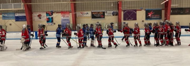 SJCAthletics's tweet photo. The Girls’ Varsity Ice Hockey Team kicked off their season with 9-2 exhibition win over Holy Child #GoCadets https://t.co/ZyWbkNm0rE
