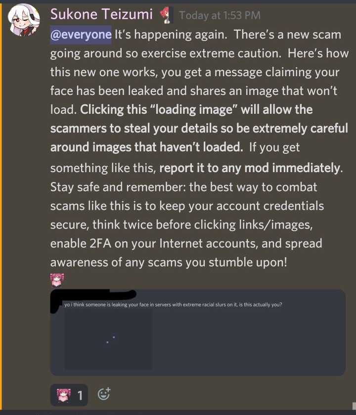 scammers making the rounds again