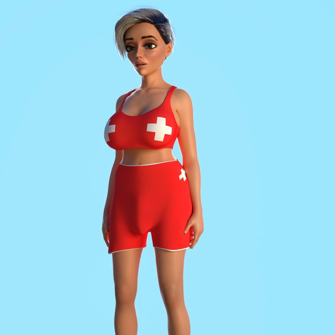 1 pic. Lifeguard Uniforms! Amanda, Amy, Anna, Audrey! https://t.co/noT32SIdYk