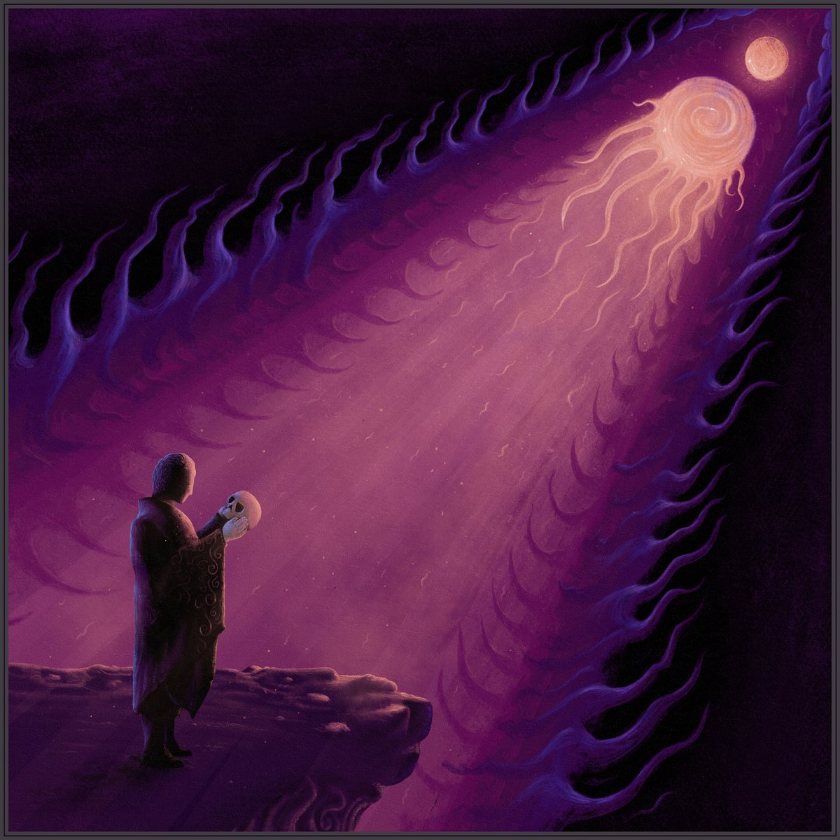 nklsundin's tweet photo. Cover illustration for the “Inside an extended play” album by the excellent Brazilian band Hollowmind. A slightly new take on a classic composition, and those with keen eyes can probably spot a nod to a piece of rock history as well. #hollowmind #progessivemetal https://t.co/ZRtSiRqwMQ
