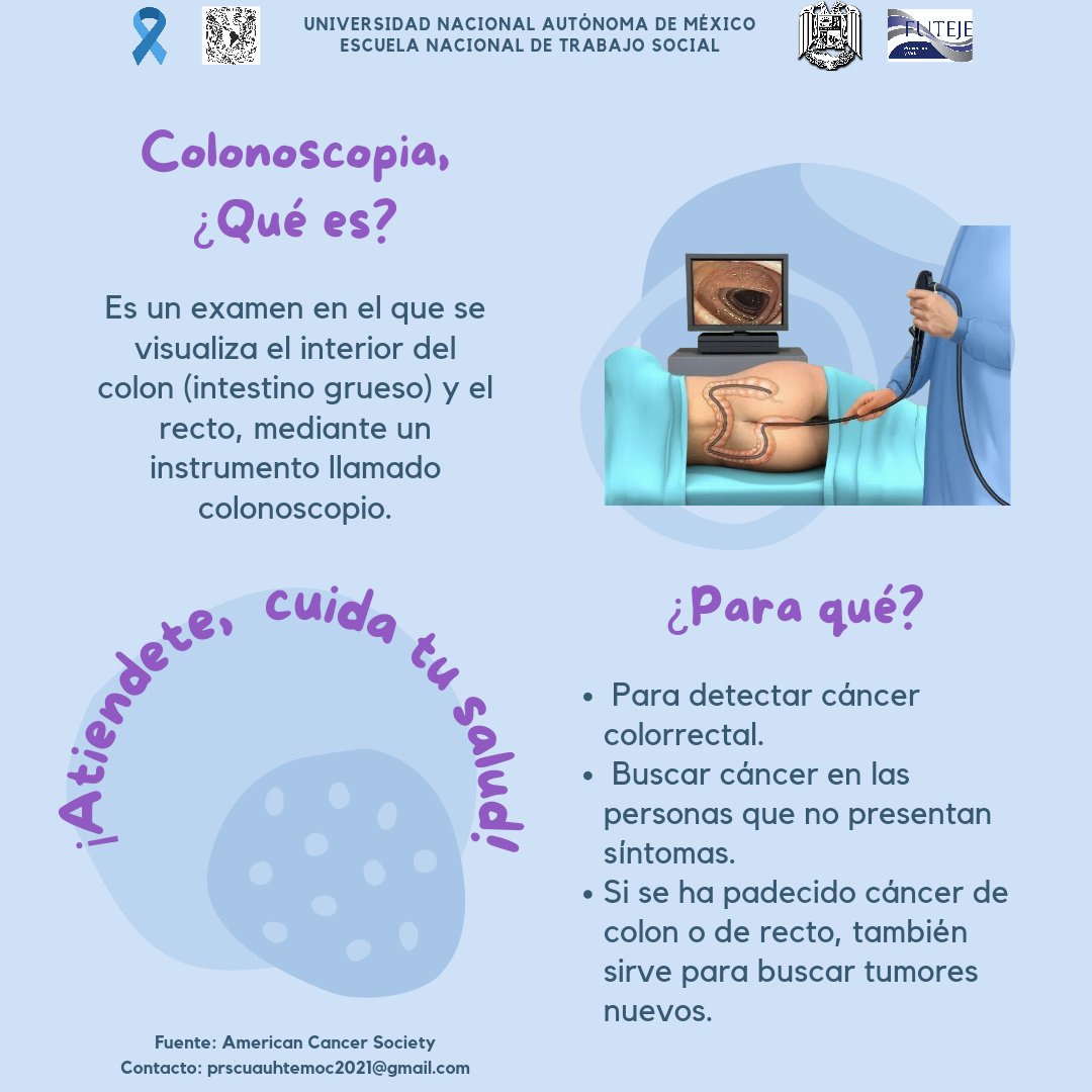futejents's tweet photo. ¿Sabías que una colonoscopia puede salvarte la vida? 😱
Síguenos para conocer más al tema 👀
#entsunamfutejeccr
#tsporladetecciondelcancercolorrectal

@FUTEJE
@InfocancerMx @MxSinCancer @vcontraelcancer @cancerwarriors_ @incanMX https://t.co/AZooFFI9RW