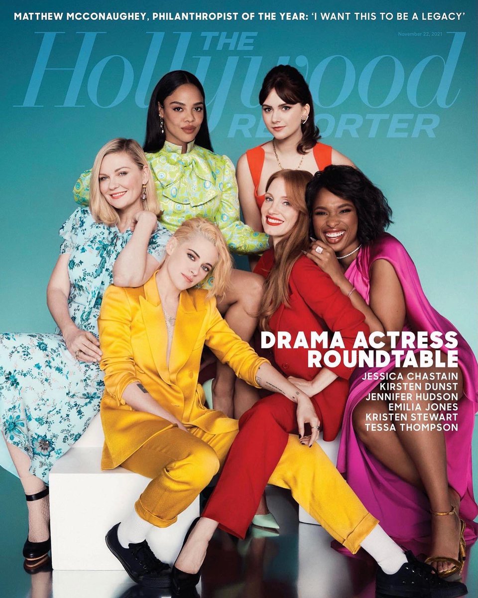 IAMJHUD's tweet photo. I have nothing but respect for these amazing women ! Thank you @THR!! https://t.co/VHqx616qCm
