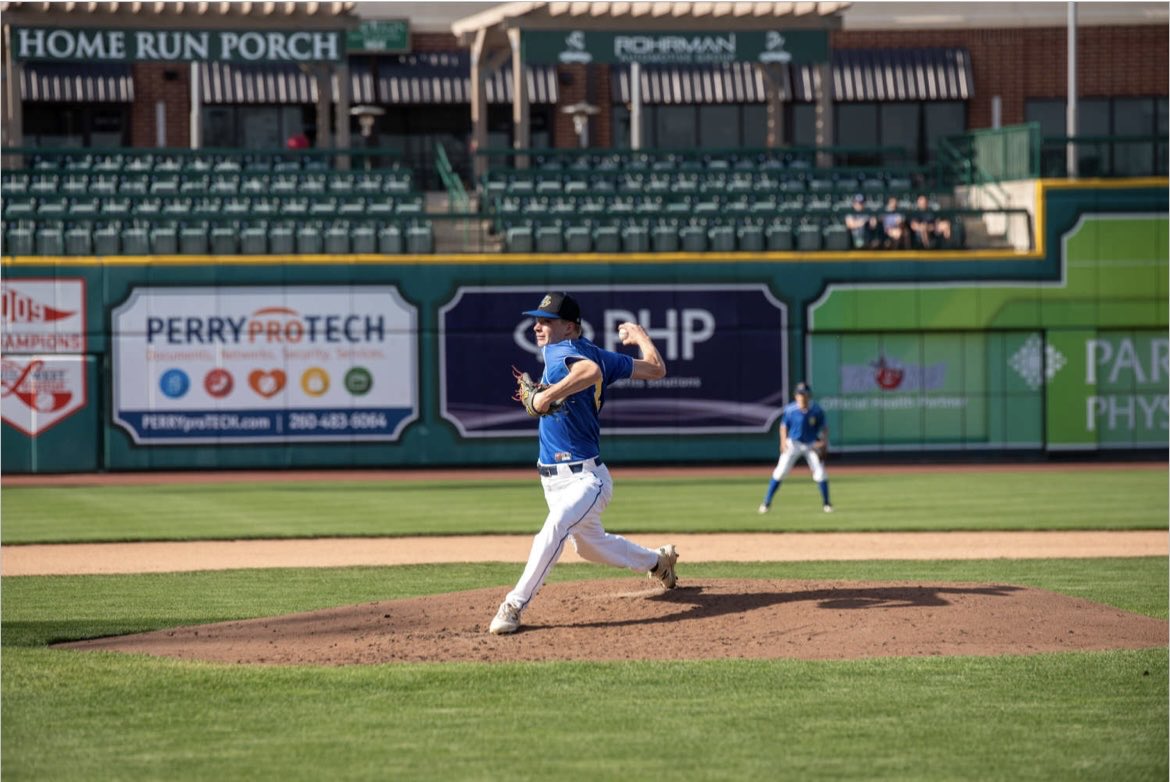 SethLeininger1's tweet photo. I am excited to announce that I will be spending my next 4 years of my academic/athletic career at Indiana tech! I want to thank God, my parents, my coaches and all the people who have pushed me to be the best person I can be. #techyeah @INTechBaseball @BCSAD @CoachAlwine https://t.co/bc59UM3e1n