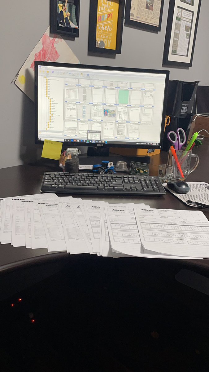 ndrockfarmer's tweet photo. 26 pages of Soil snd Tissue Tests from 2021, and what did I learn, not a damn thing #droughtyear #biologytrumpschemistry @Fritz_Farm https://t.co/3Z9pM8HMbO