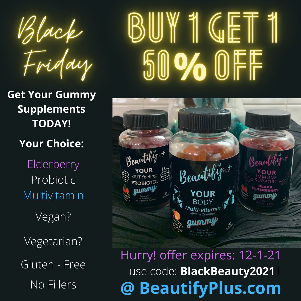 BeautifyPlusCKB's tweet photo. Hi #beauties !🦋 What the heck...Let’s Go Shoppinnng!🎉Here’s my way of saying “Thank You” for supporting my small business this holiday season!♥️Feel free to #share the savings with family &amp; friends.😊 #thanksgiving #family #friends #vegan #vegetarian #SALE #SHOP https://t.co/Te9g87llfZ