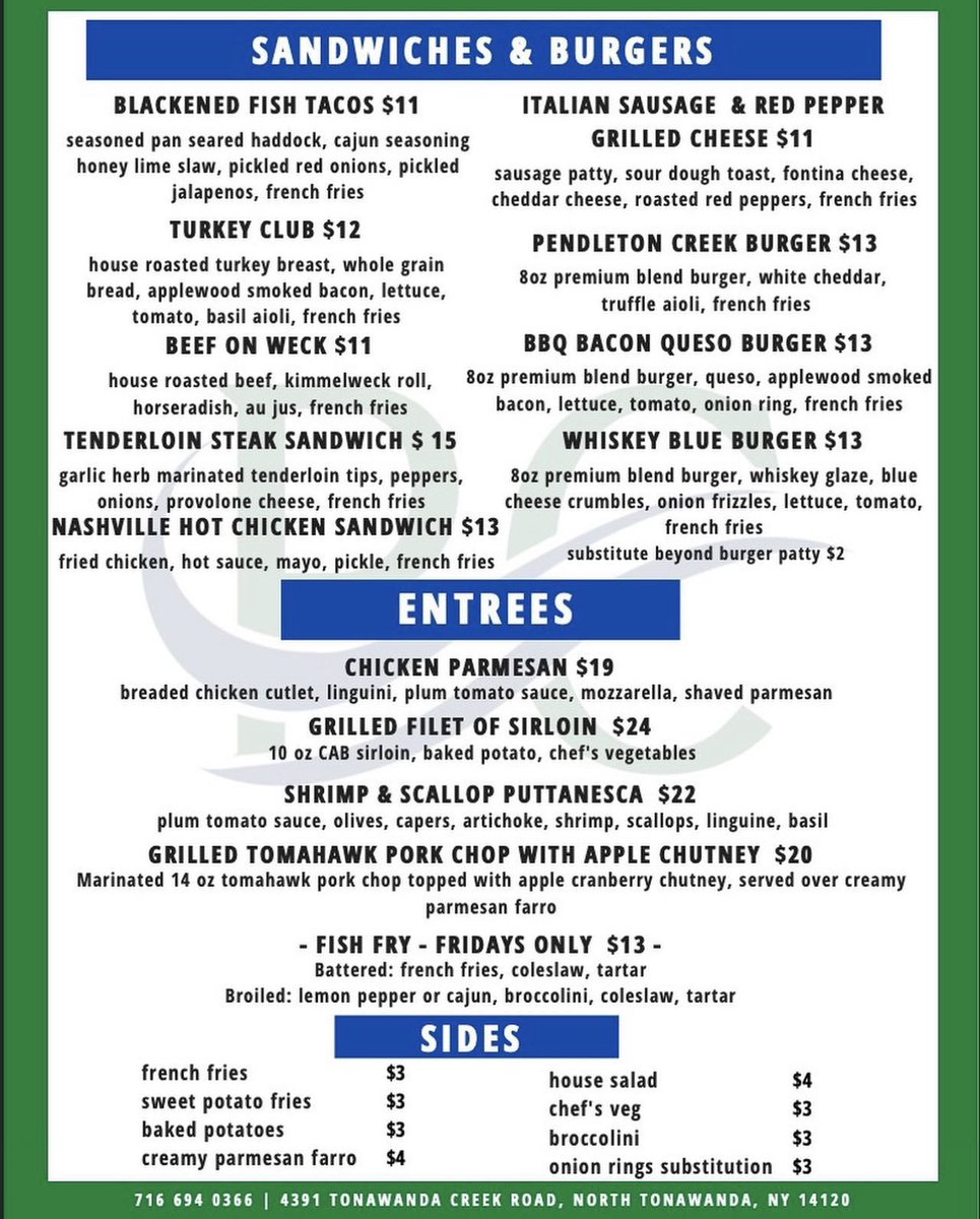 Our new fall menu! 🍁