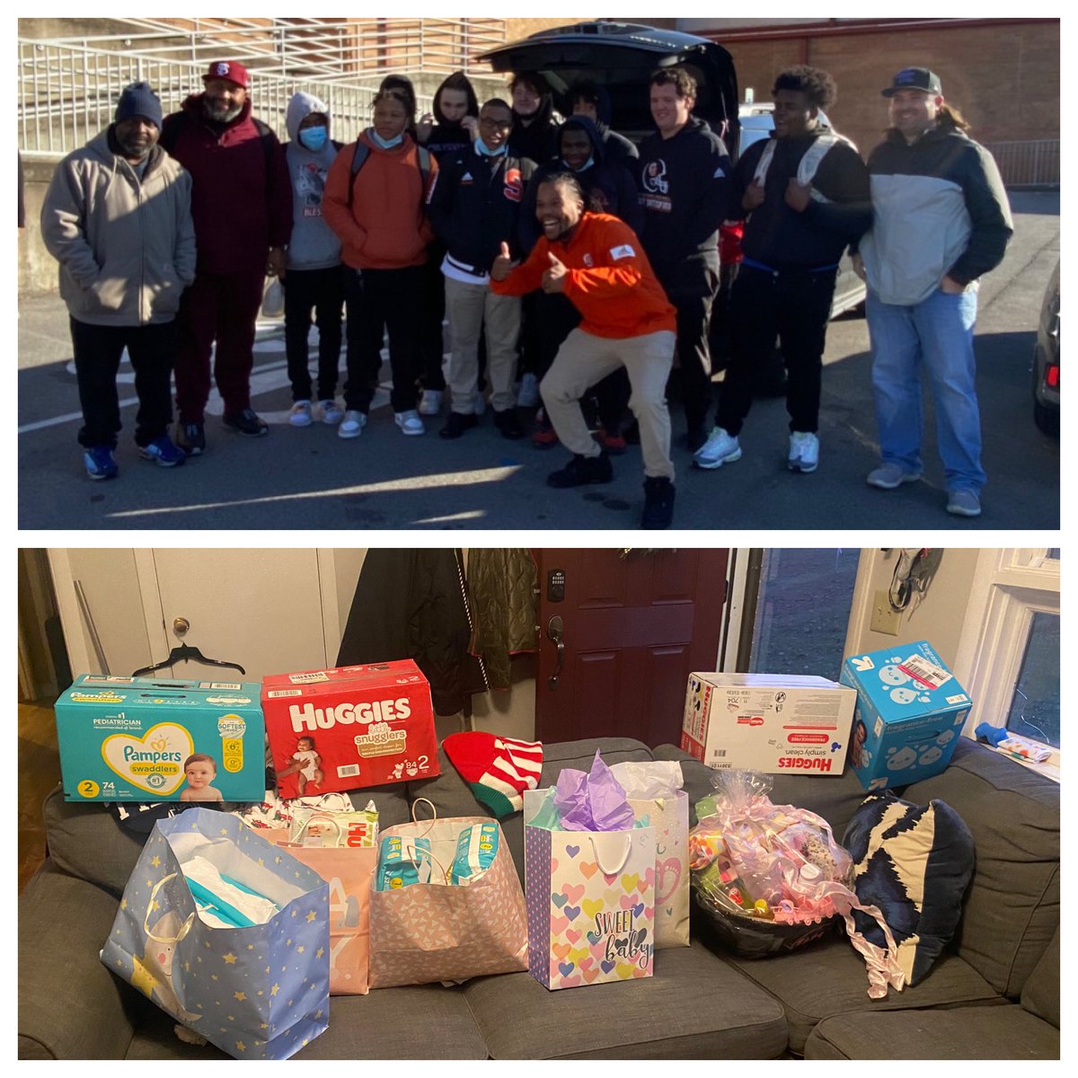 Porter_Thomas26's tweet photo. So blessed for this team and staff @Spartans615 we preach every year about family and today our boys surprised me with a baby shower for #BabyPorter I know baby girl will have atleast 50+ uncles to to help her grow!!! Love yβall #GoSpartans #WE https://t.co/fUH6JdvSBq