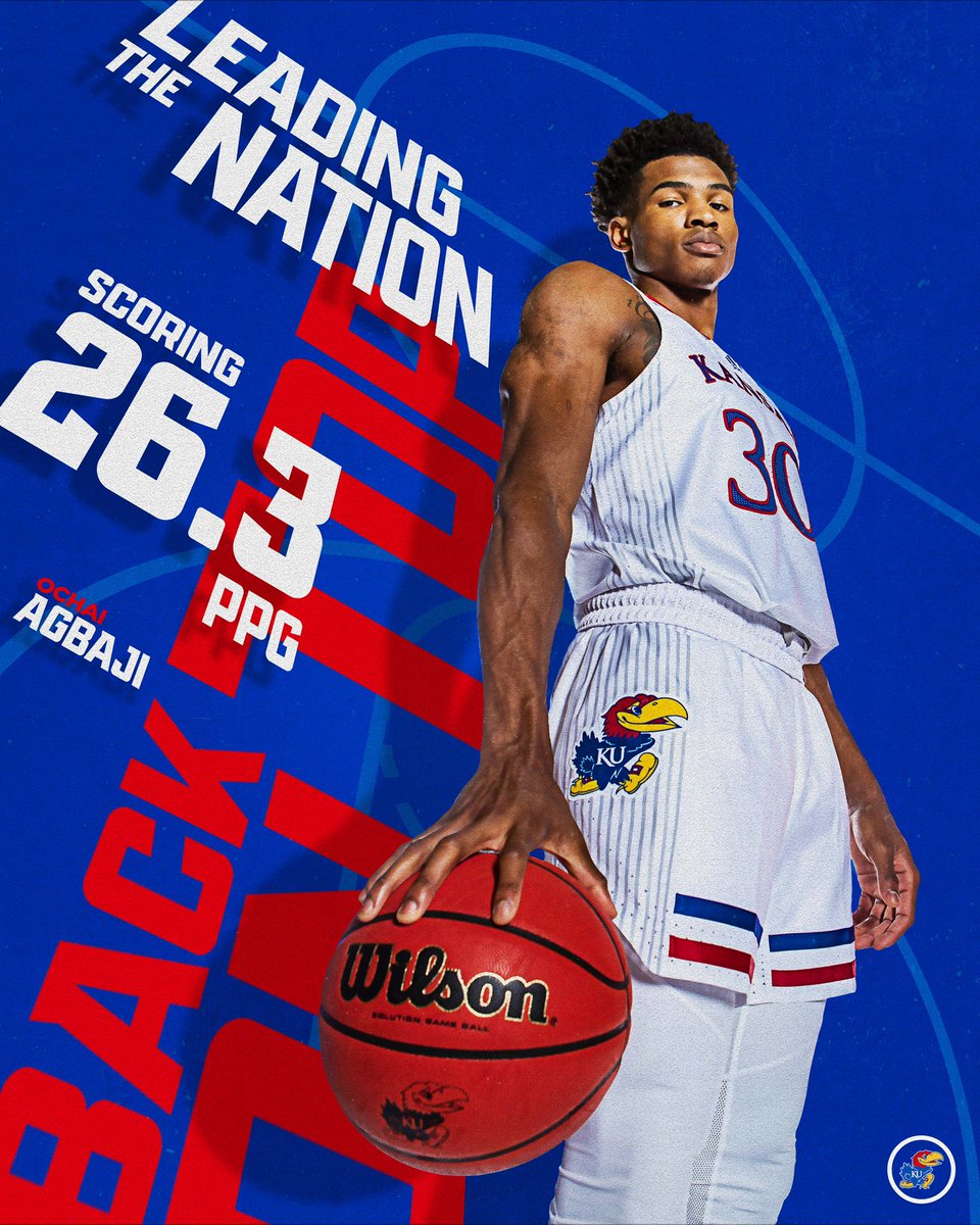 𝐋𝐄𝐀𝐃𝐈𝐍𝐆 𝐓𝐇𝐄 𝐍𝐀𝐓𝐈𝐎𝐍

Averaging a cool 26.3 points per game…

<a href="/youngoch/">Ochai Agbaji</a> 💪