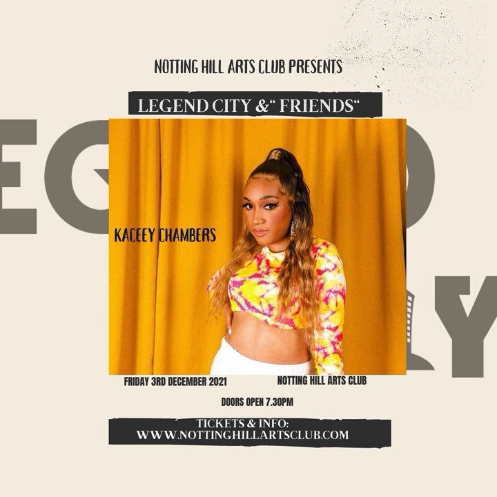 The amazing <a href="/imkaceychambers/">KC</a> nottinghillartsclub.com/events-list/