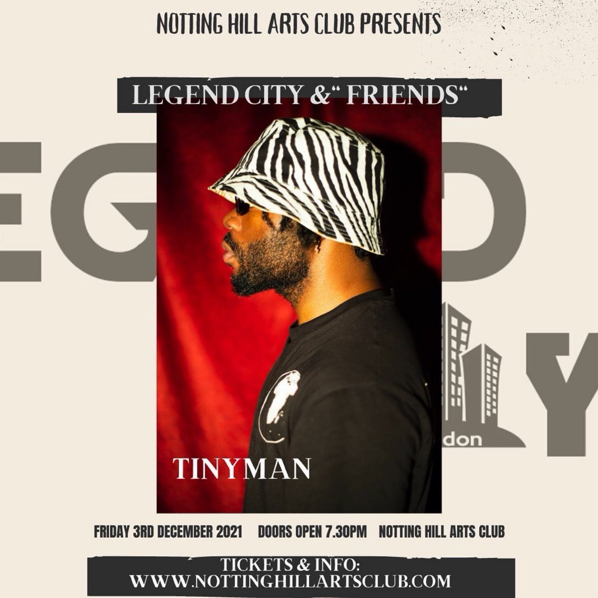 The great <a href="/TINYMANMUSIC/">Magnum Mike 🥝</a> with us! nottinghillartsclub.com/events-list/
