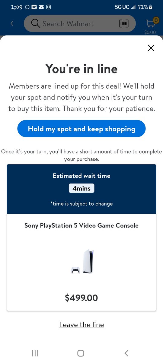 Rackmmms's tweet photo. @Walmart this is bullshit. If it wasn't available then why let us add it to cart????? So much for being a plus member. https://t.co/y0omh1s6ef