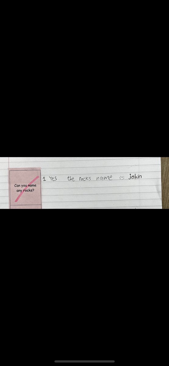 BexPhipps's tweet photo. @DecLawn We were doing a pre learn in Science and this little girl took the question very literally haha https://t.co/eBTqMLQgaP