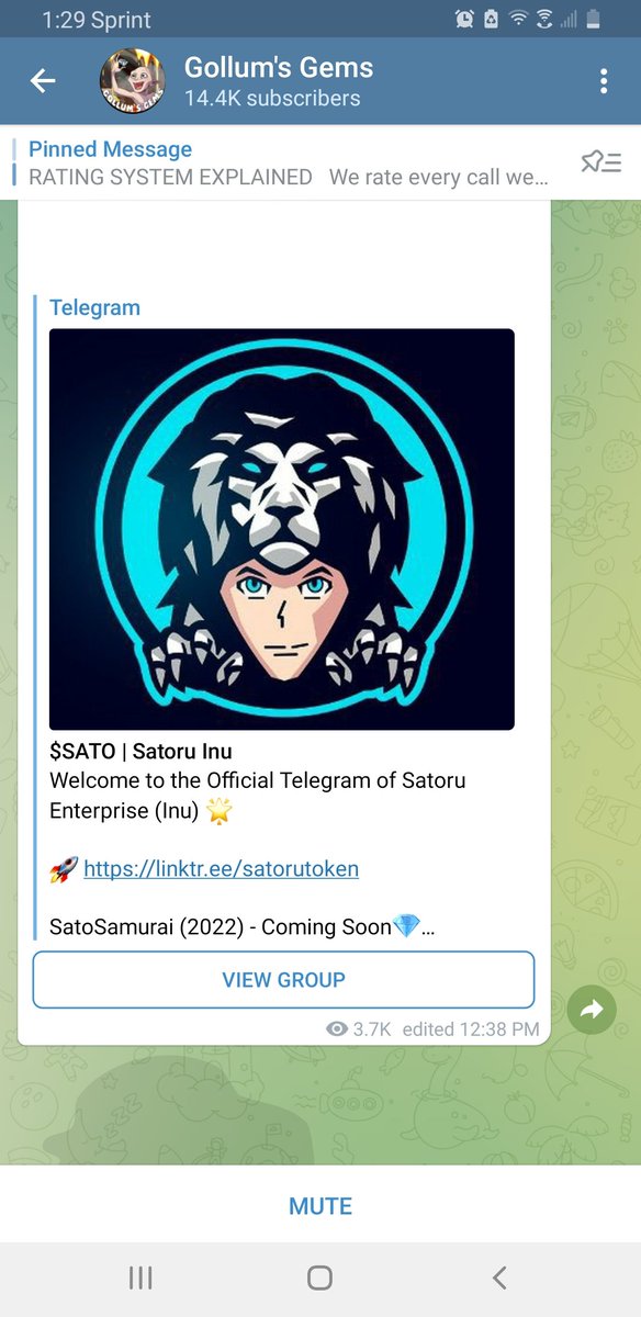 g0riLLaDeg3n's tweet photo. @Yourpop8 $Sato, hands down the best new project currently under 10Mil MC. Game changing utilities including #SatoVPN, #SatoSamurai, etc. Hodling very well under current market conditions! Dev team planning to fully Dox in very soon. #SatoArmy 💪 @SatoruToken https://t.co/M8NfgWzqiA