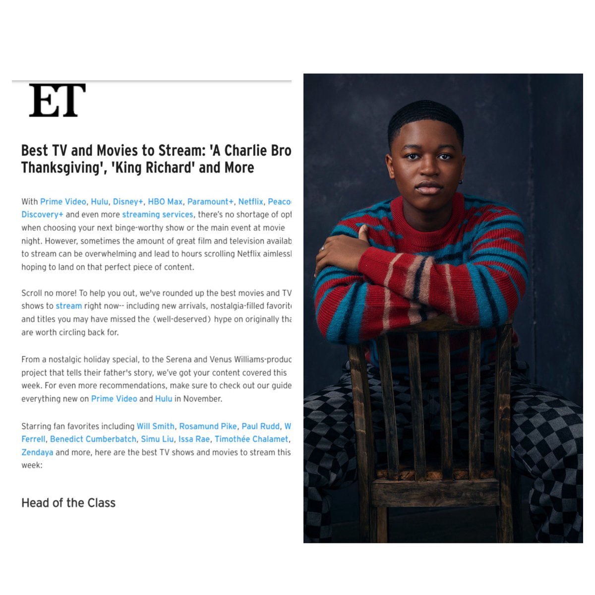 She_is_mocha's tweet image. I woke up to my young king being mentioned in @etnow !! 

Congratulations @brandon_severs, you deserve everything that God bestows on your life !!  

#headoftheclassmax 
#brandonsevers 
#dreamsdocometrue