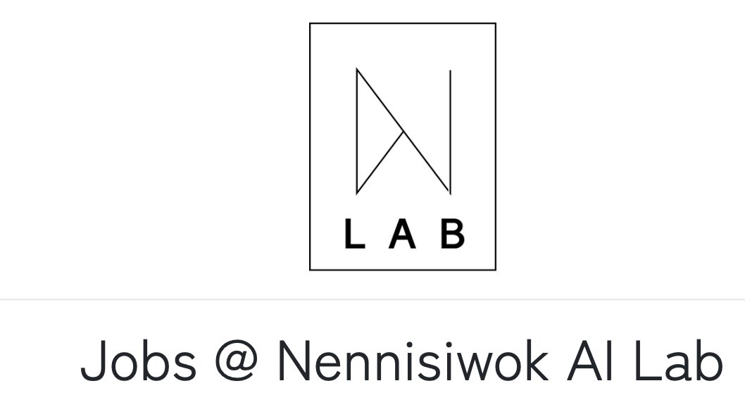 nennisiwok's tweet photo. En Nennisiwok AI Lab estamos buscando perfiles para ayudarnos a crecer 🕺 https://t.co/XCMBUmhKeM > #DataScientist, #UX_Designer, #BigData_Architect, #Backend_Developer, #Frontend_Developer, #Data_Engineer_Web_Scraping y #Data_Analyst. #hiring #Barcelona #Growing https://t.co/4ZSmQ39pMY