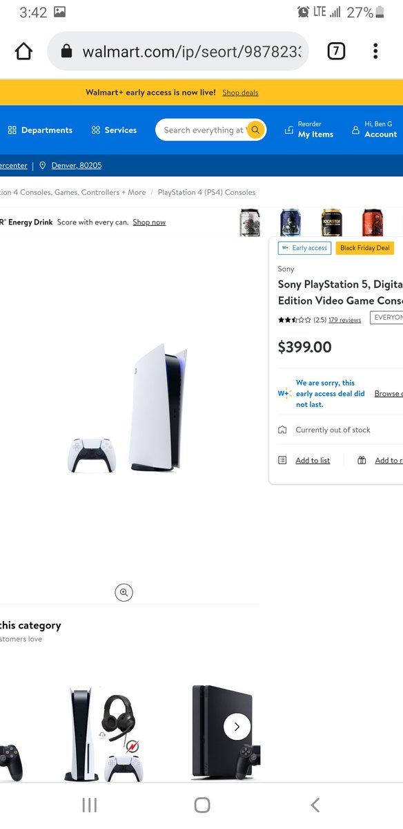 SirGrodsky's tweet photo. @mattswider Did it just go out of stock at .05 seconds?  For both devices? https://t.co/Q9RyB5joVY