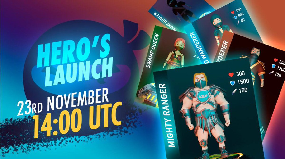 Memekillergame's tweet photo. HEY KILLERS! 🗡

📣 Hero mint will launching on 23rd November, 14:00 UTC

⏱Total NFT for mint - 350! 

🛒 Pay method - BUSD

✅ Place - https://t.co/WRzW7siJMa

Good luck everyone ! 🚀

#KILL #MEMEKILLER #NFT #MINT #NFTMINT https://t.co/rDsdGfcRhL