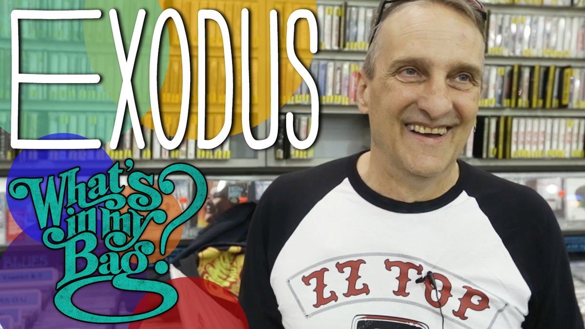 New 'What's In My Bag?' episode with Bay Area thrash legends @ExodusAttack! See what drummer Tom Hunting found while shopping at @AmoebaSF. 🤘 The new Exodus album #PersonaNonGrata is available now via @nuclearblast. Watch the video 👉 youtu.be/sIS-PmCCiPQ