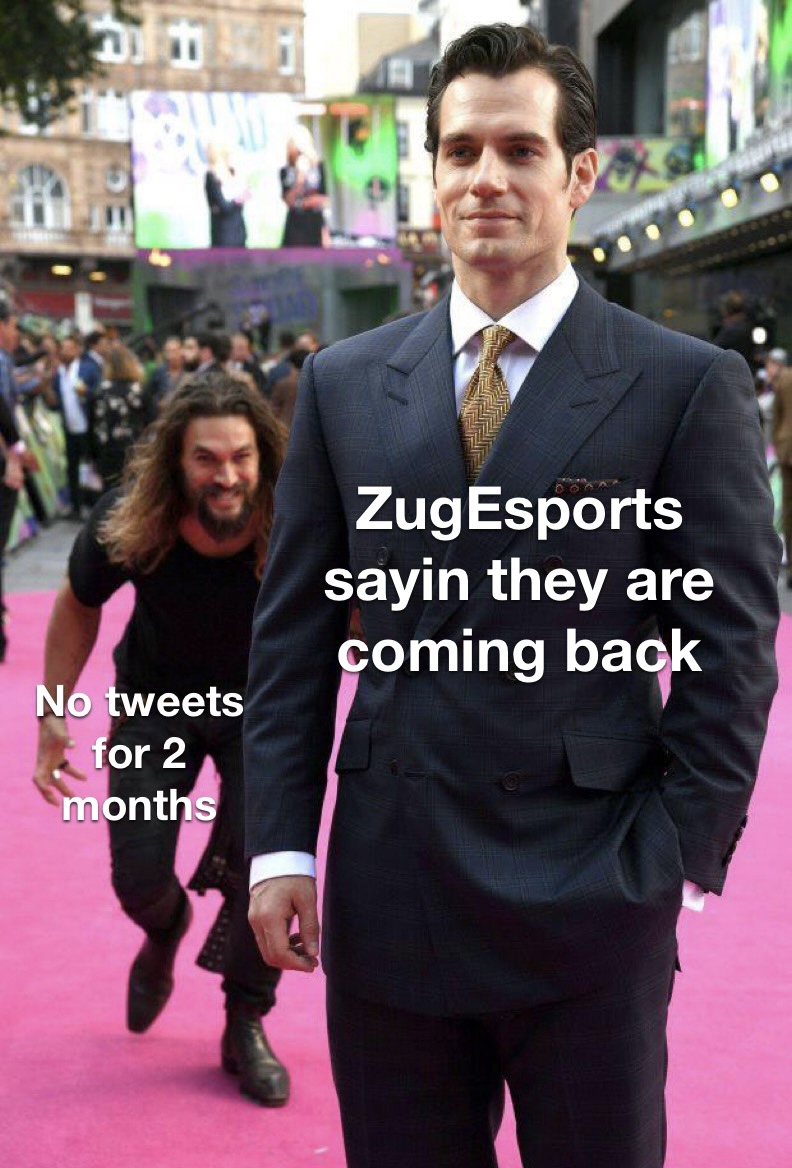 ZugEsports's tweet photo. Yo we back. https://t.co/vJrtxgtxTI