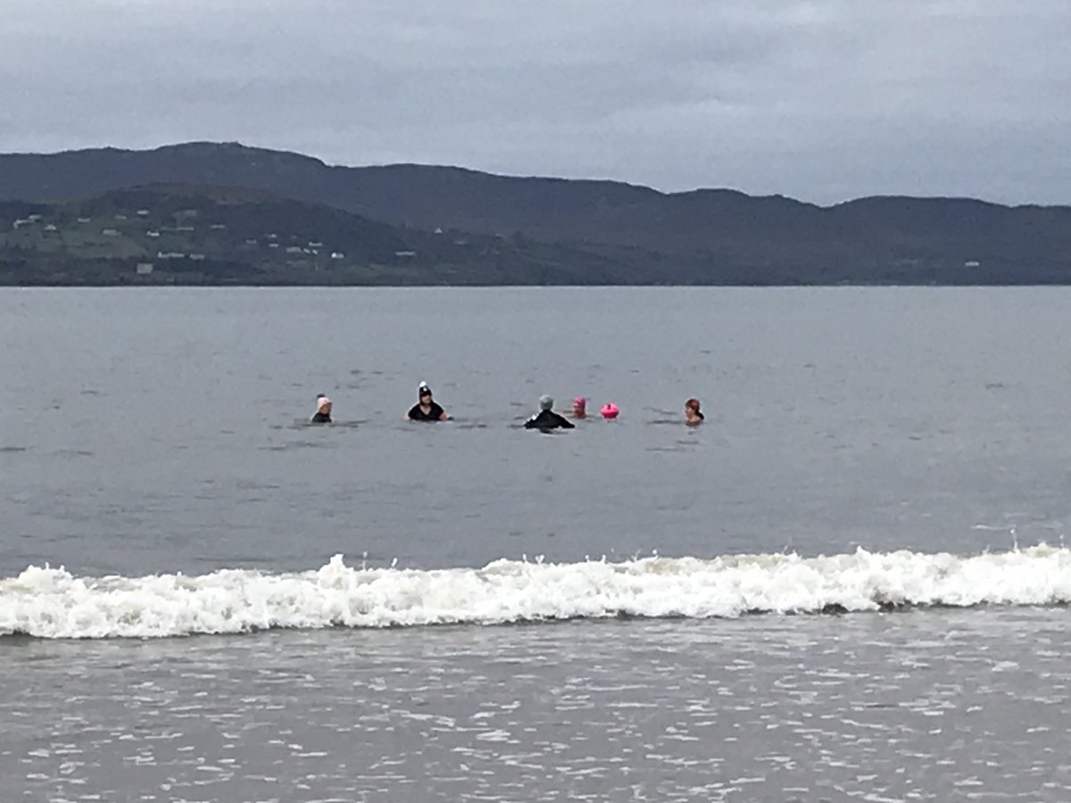 RcmNi's tweet photo. What a beautiful morning for a picnic and swim in Lough Swilly to end #MSWweek2021! Hot drinks, lots of treats and even poetry to celebrate maternity support workers ⁦@WesternHSCTrust⁩ https://t.co/8WnnbhgCio