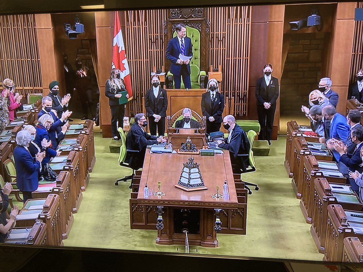 AnthonyRota's tweet image. Thank you so much to the MPs for putting your trust in me to serve you in this 44th Parliament. I promise to be fair and respectful. Thank you to the Clerks and Hill Staff who have worked hard to ensure that we can be here today.