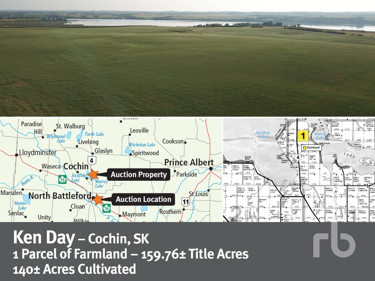 Kramer_RBA's tweet photo. Great opportunity to Bid 3 quarters of Land selling by  Unreserved Auction at the Nov 23 North Battleford Yard Sale. Timed Auction closes Nov 24 at 12 noon. 2 quarters in RM of North Battleford and 1 quarter in RM of Meota. https://t.co/IPOPbiX8R6 https://t.co/zqYgR6fJwZ