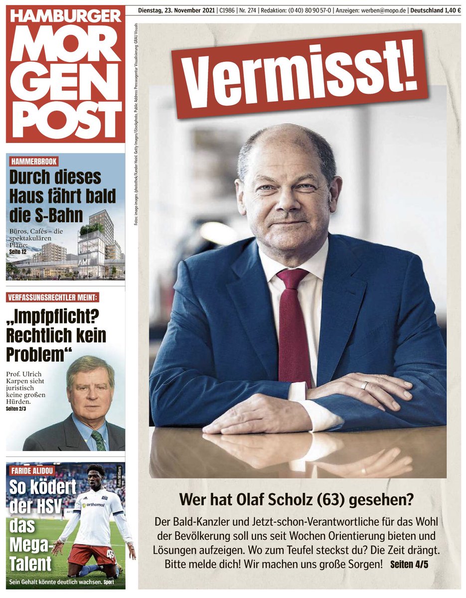 Moin <a href="/OlafScholz/">Olaf Scholz</a> 👋 #Corona #COVID19 #Pandemie