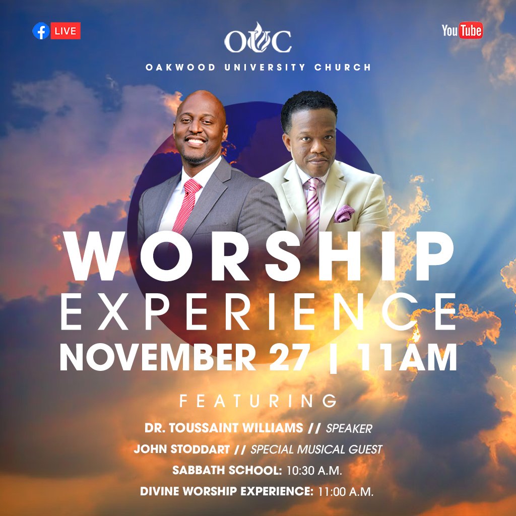 oakwood university church oakwoodsda twitter