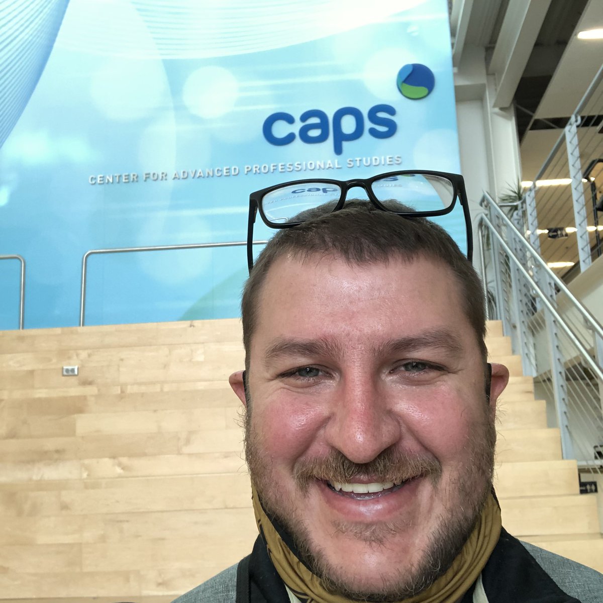 What an awesome experience visiting with @BVCAPS students. <a href="/mckenzie_937/">McKenzie Lueders</a> has some amazing students are going placing! Discussing what it means to be a college student &amp; how I look like <a href="/bvswwrestling/">Coach Parks</a> :) 
Go do amazing things <a href="/bvschools/">Blue Valley Schools</a> students! #esu #BVStillTheOne <a href="/emporiastate/">Emporia State Univ.</a>