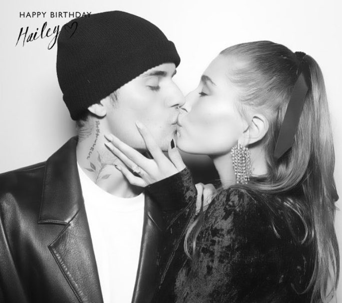 justin bieber and hailey bieber.