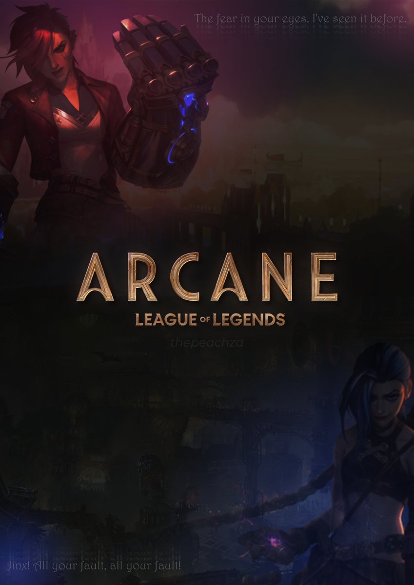 Made a #Arcane Poster I guess. I got bored, ok :3