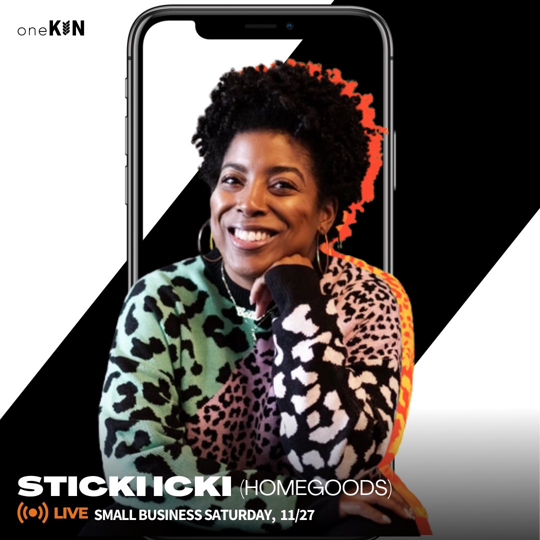 _oneKin's tweet photo. ✋🏾 Who ready for some livestreamed shopping? 

Here are some small + NYC local brands you can expect to see this weekend via our app (dropping very soon). 

✨@evemilan.ny -  Health + beauty skin care company
✨@stickiicki - Fun homegoods
✨@84gem - African inspired jewelry https://t.co/POzuec2vvm