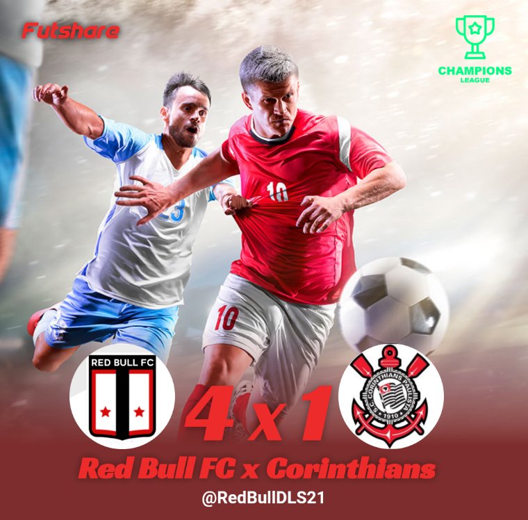 RedBullDLS21's tweet photo. FIM DE PAPO!!!
A Red Bull FC supera o Corinthians e garante os 3 pontos iniciais.
Os gols da Red Bull foram marcados por Werner (2), Mendy e Grimshaw (gol contra)
Havertz descontou para os visitantes.
#GoRedBull
#DLS21 https://t.co/LIIm6wMyc1