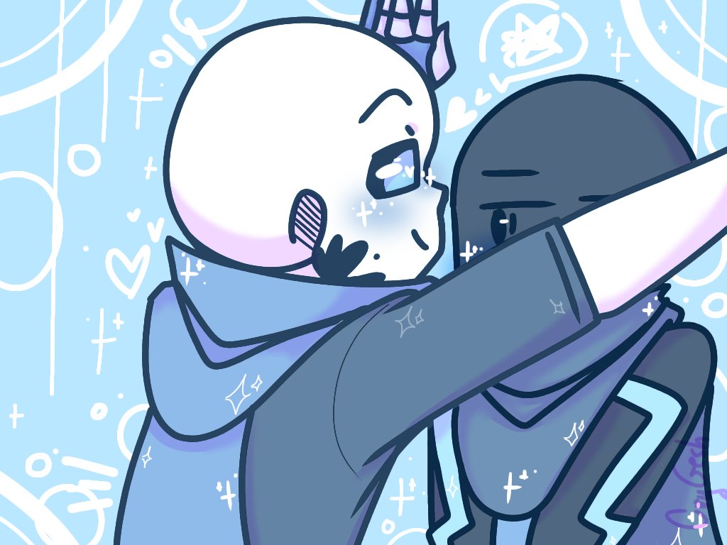 Eu amo muito esse ship cara #Undertale #undertaleau #underverse