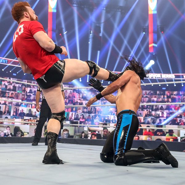 #3Lessons from #SurvivorSeries (which have nothing to do with eggs)

1. Byron Saxton is the most sympathetic babyface in modern pro-wrestling.
2. Damien Priest hates music.
3. Seth Rollins improved his strategy from last year’s slight misjudgment.