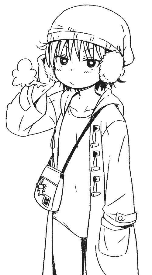 saxyun's tweet photo. 超常探偵Xの水着大好き部タキガワさん冬服 https://t.co/IXYah8BXe6