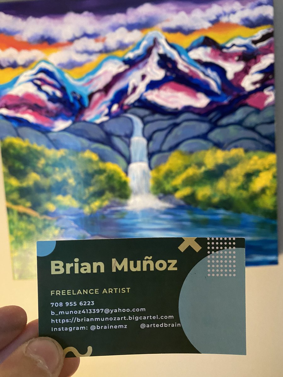 A few months ago I asked <a href="/brainfuuzz/">br𓋼an</a> to make this painting for Kendal and I, wanting him to make it his own. His work is unbelievable, make sure to please check him out. Brian, thanks so so much!! We love it ❤️❤️❤️
