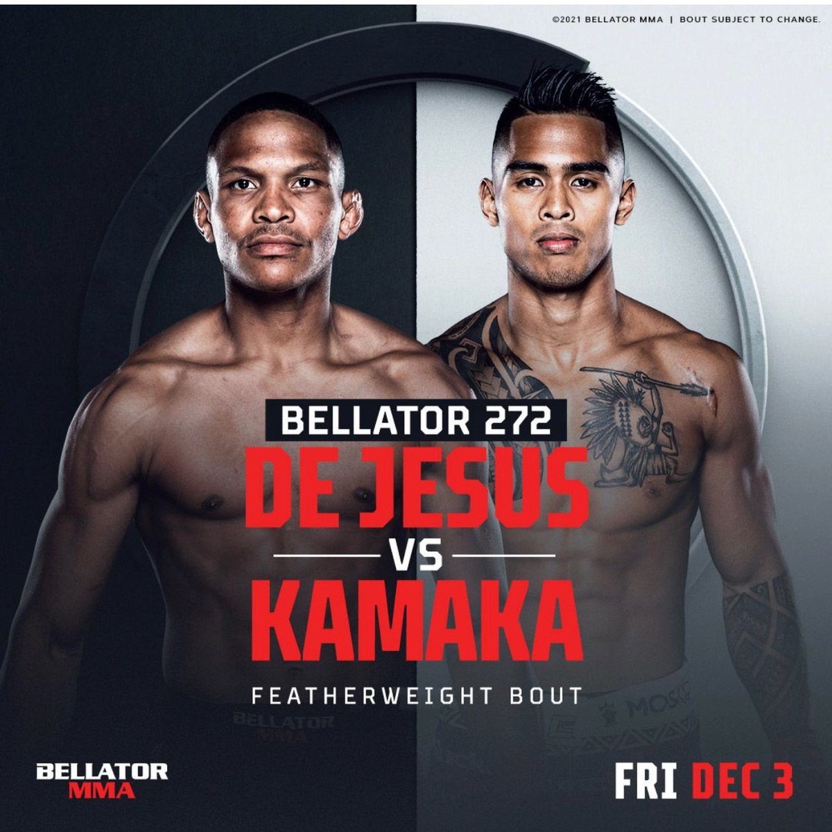 JohnDeJesusMMA's tweet photo. Catch this one live at the @MoheganSun on Friday December 3rd get your tickets here 👇👇👇
    https://t.co/AdL17qCrnp
#teamdejesus #mma #platanopower #MMATwitter #bellator #bellator272 🇩🇴🇩🇴🇩🇴 https://t.co/ivr9QCV5v9