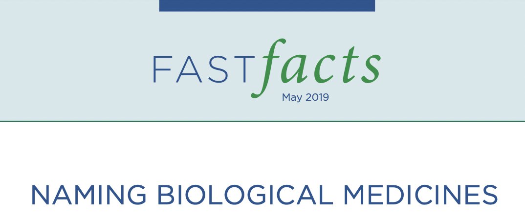 What’s in a name? Learn about naming conventions for biologics here: bit.ly/2RUApKw.