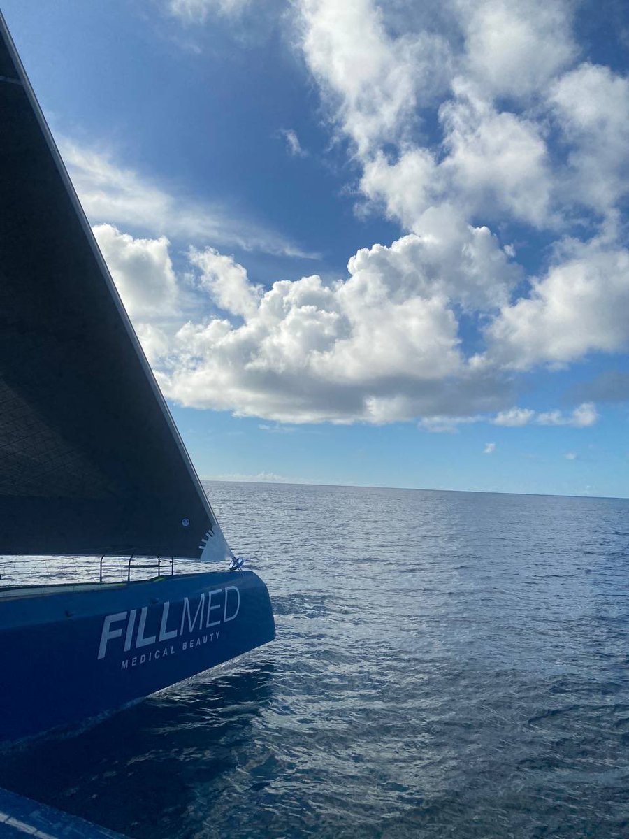 SVRLazartigue's tweet photo. [DROIT DEVANT]

🤩

#goteamsvrlazartigue #transatjacquesvabre #Kresk4Oceans #courseaularge #trimaran #sailing #OffshoreSailing #Sailors #skippers #Voile #offshore #sport #sailinginstagram #Ultimclass #sailingpassion #skipper #sailinglife #CleanBeauty #beauteresponsable https://t.co/LSGXwip5Mp