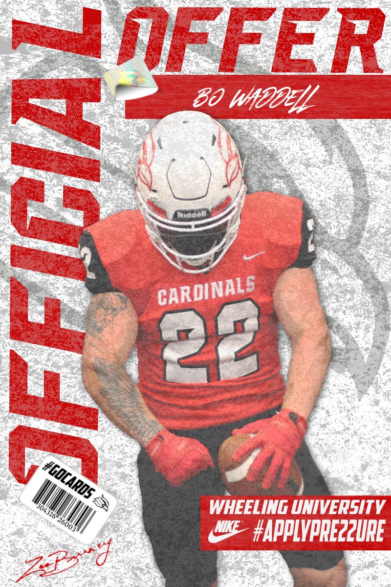 #AGTG After a great conversation with @Coach_KaiserWU, I’m blessed to say I’ve received an offer from Wheeling University!! 
#APPLYPRE22URE