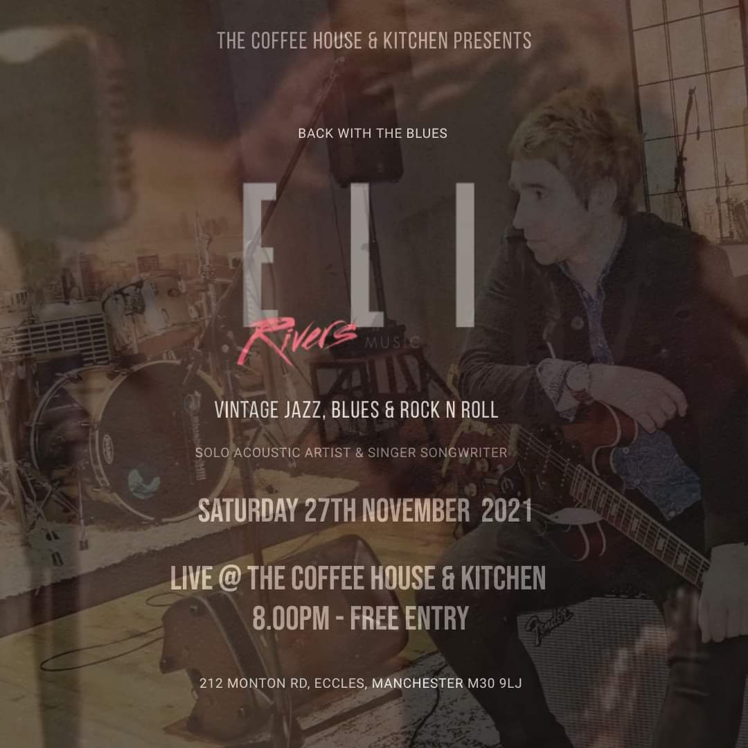 Manchester friends, I am excited to announce that I will be returning to the one &amp; only Coffee House &amp; Kitchen, Manchester this Saturday evening for yet another night of Old School Blues/ Jazz &amp; Rock n Roll.
See you there 😁✌
#manchestermusic #musicians
#musicians #songwriting