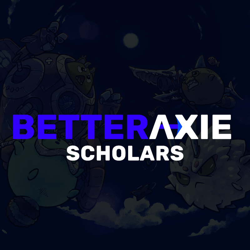 better_axie's tweet photo. We have (4) new scholarship teams. 

Join our discord and submit an application: https://t.co/QUxqDXo48R 

#AxieScholarship #AxieInfinity #axs #slp #AxieinfinityScholarship https://t.co/znCy34GasP