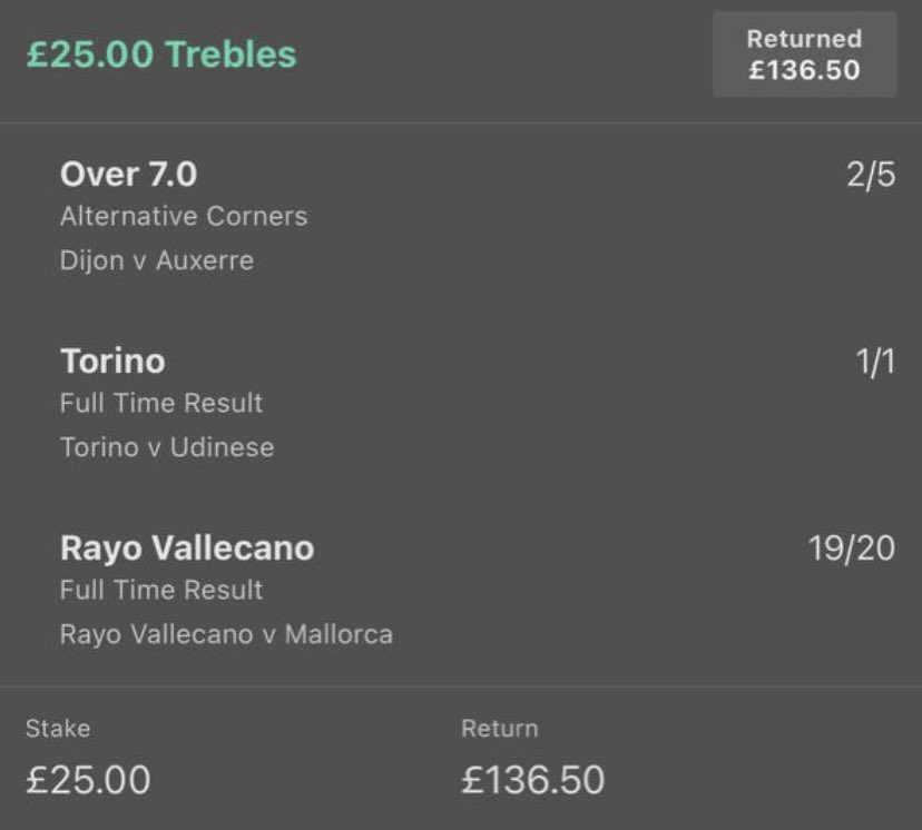 JoeFromAce's tweet photo. Nice win in Premium join my FREE group⤵️

This this gets 50 retweets and likes I’ll post tomorrow’s acca for FREE!

https://t.co/XPygofxPCj https://t.co/hQ4l5eduiz