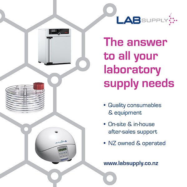 Thank you to our Major Sponsor, Lab Supply. Connect with us at Lab Supply – we’re the answer to all your laboratory supply needs. With over 70 suppliers and an expansive product range, we’re a partner of choice to NZ’s science community. Plus, we also service what we sell!