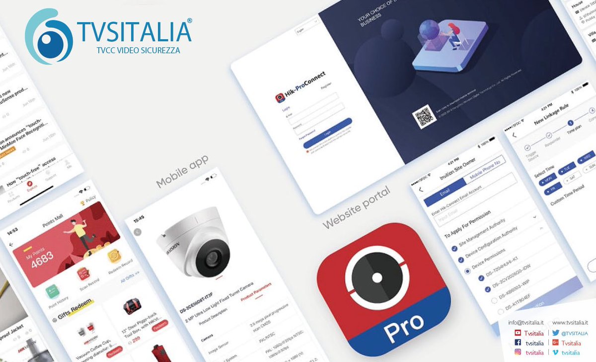 Conosci Hik-ProConnect?
Il modo migliore per gestire, configurare e supervisionare tutti i dispositivi Hikvision, dalle telecamere, al videocitofono, dagli switch e l’antifurto😎.
tvsitalia.it/hik-pro-connec…