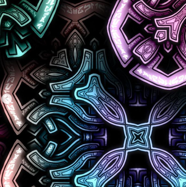 JanKruseDesigns's tweet photo. Hey guys,

How are you?

These are some close up detail shots of my piece "Stairway". I hope you like what you see 😁

#NFTs #artist #art #NFTCommunity #artwork #mandalas https://t.co/l9v5ciGcUB