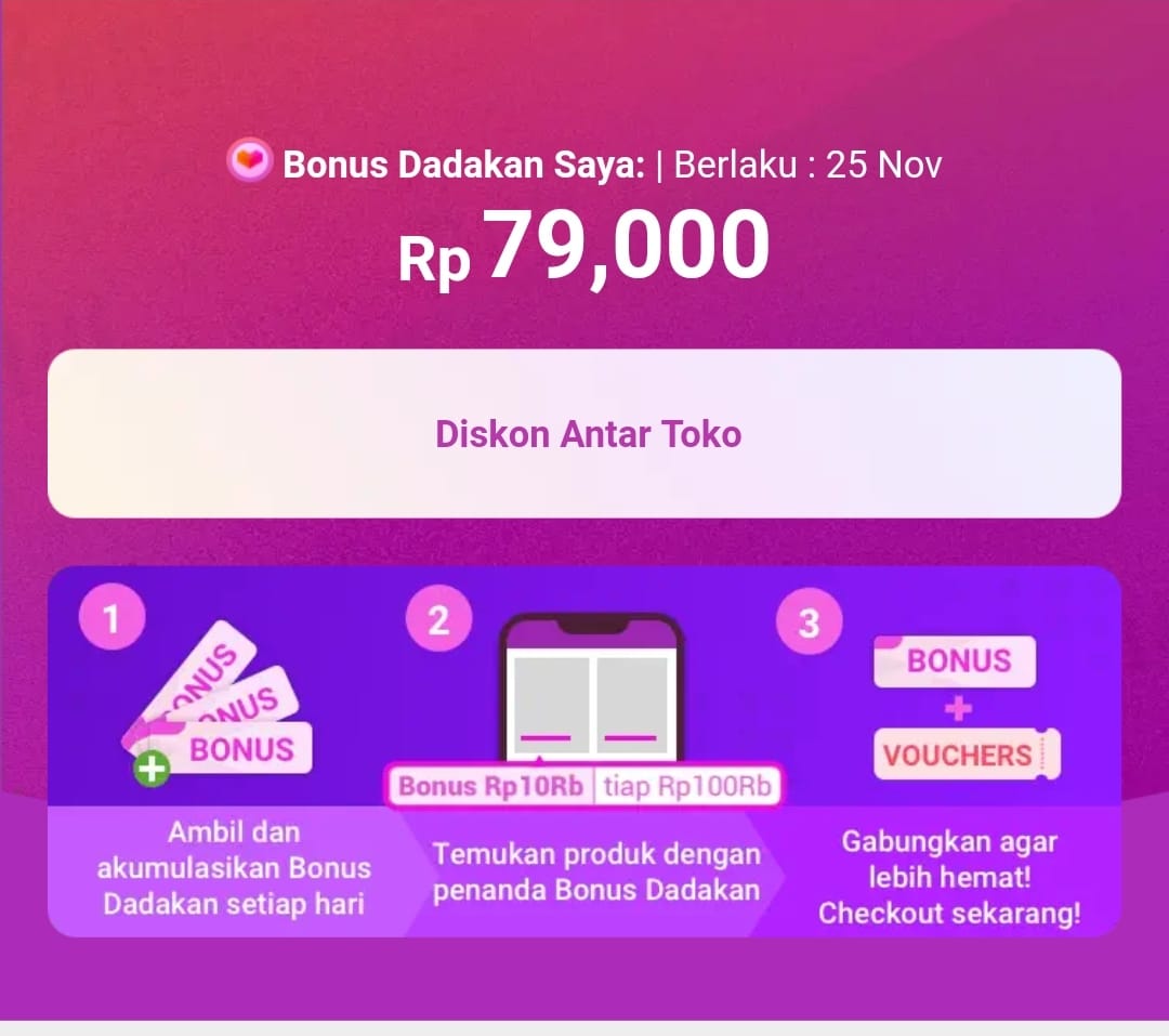 The_O_2's tweet photo. Ambil Bonus Dadakan Hari Ini, Buat dipakai di tanggal 25
https://t.co/6T4SrKIu90

Jangan lupa selesaikan misi harian buat nambah Bonus Dadakannya
https://t.co/NxXg7wD8lq

#LazadaPayDaySale
#Lazada https://t.co/VziHyOne46